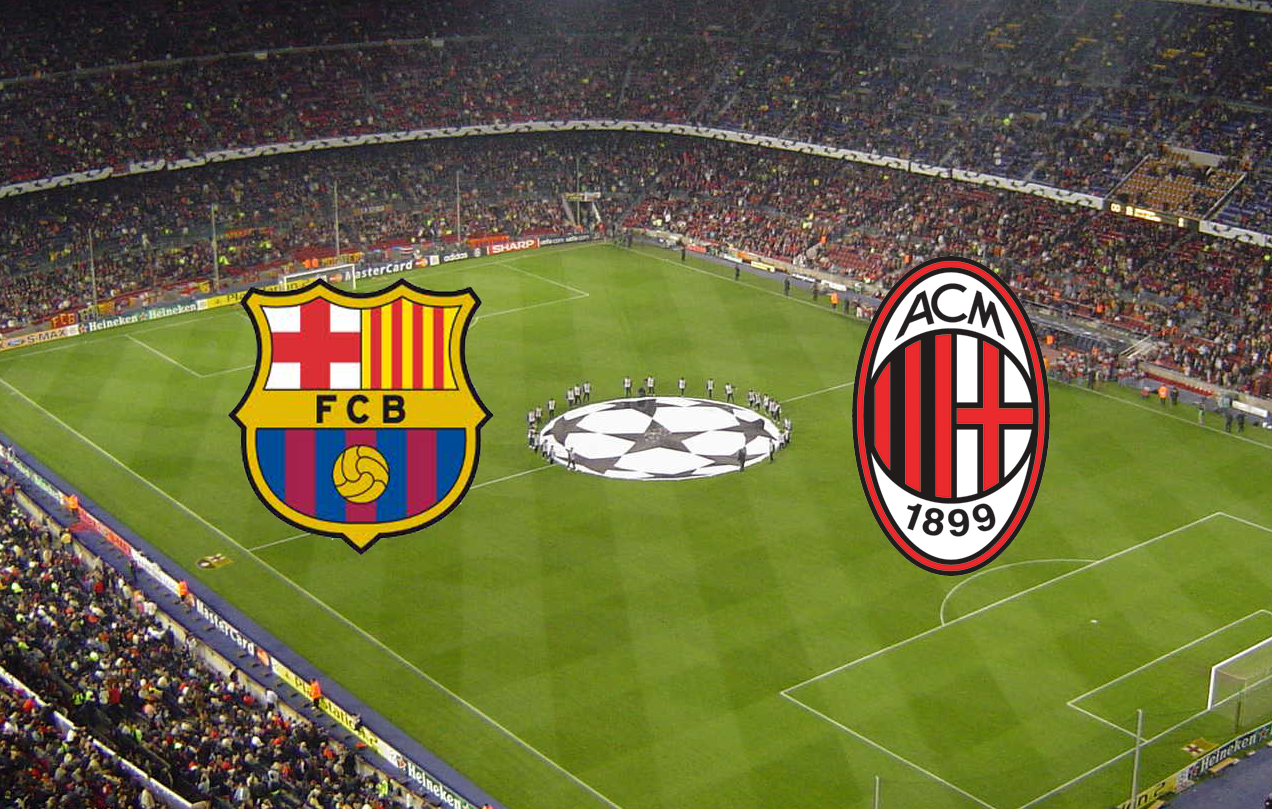 Barcelona vs AC Milan - Dunia Info dan Tips