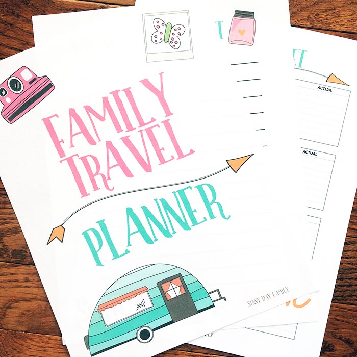 The Ultimate Printable Vacation Planner For Families Sunny Day Family