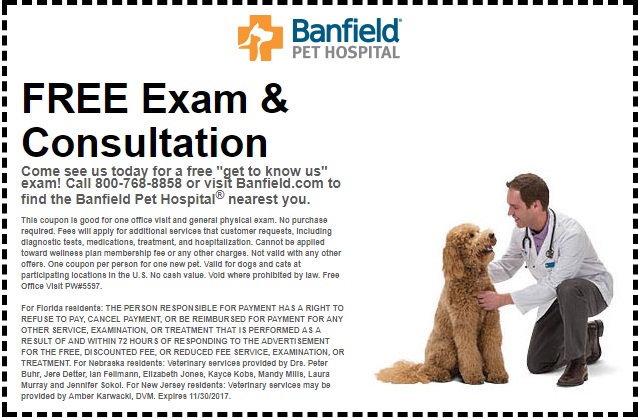 banfield first office visit coupon