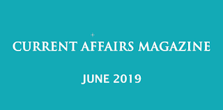 Current Affairs June 2019 iasparliament
