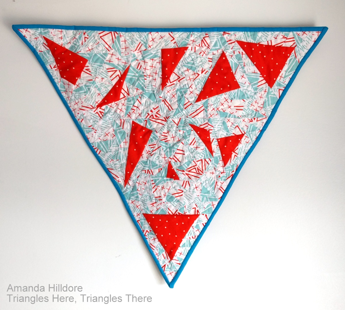 Fabric Engineer Triangles Here, Triangles There