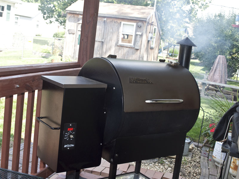 Pellet Smoker Cooking Tilapia & Smoked Rice
