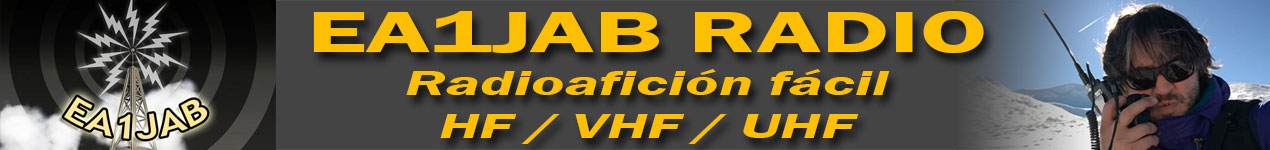EA1JAB RADIO - Radioafición fácil en HF / VHF / UHF