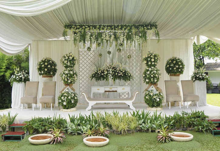 Dekorasi Pernikahan Sederhana Di Rumah - Pesta Pernikahan Sederhana dan