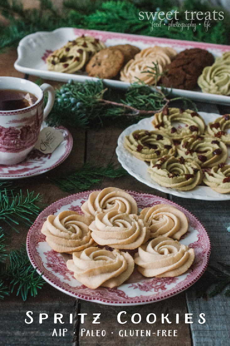 Sweet Treats food, photography, life Spritz Cookies (AIP, Paleo