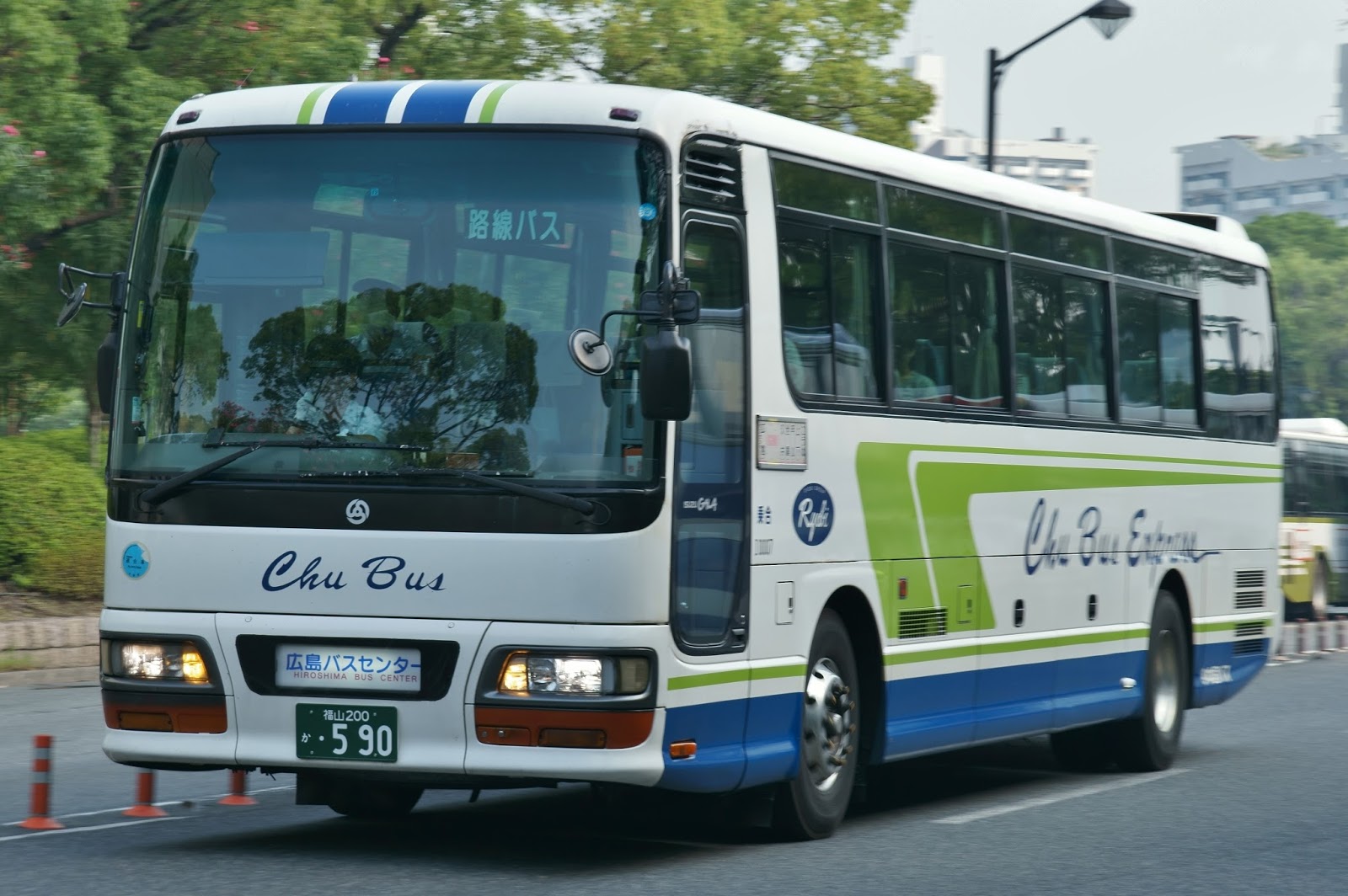 広島のバス 中国バス 福山200か590