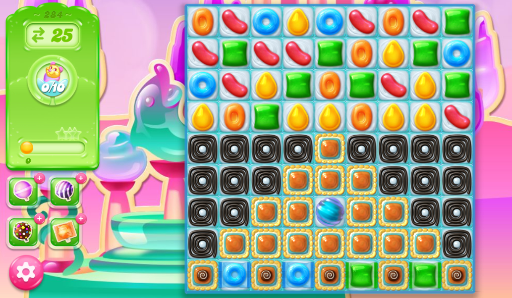 Candy Crush Jelly Saga 284 Candy Crush Jelly Saga 284