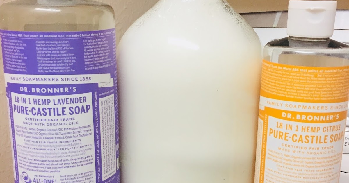 Chemical Free Laundry Soap