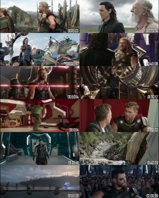Thor Ragnarok 2017 BRRip 720p 480p Dual Audio Hindi English Full Movie Download