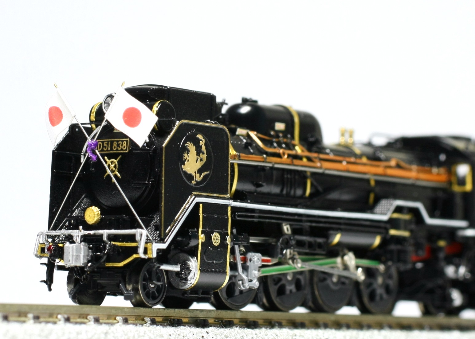 KATO カトー Nゲージ D51 838 お召し 蒸気機関車 御召し お召