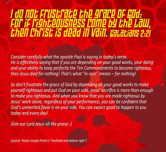 Live RIGHT by believing RIGHT Galatians 221 Don't let Jesus' death