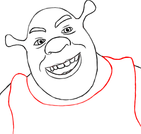 How To Draw Shrek - Draw Central