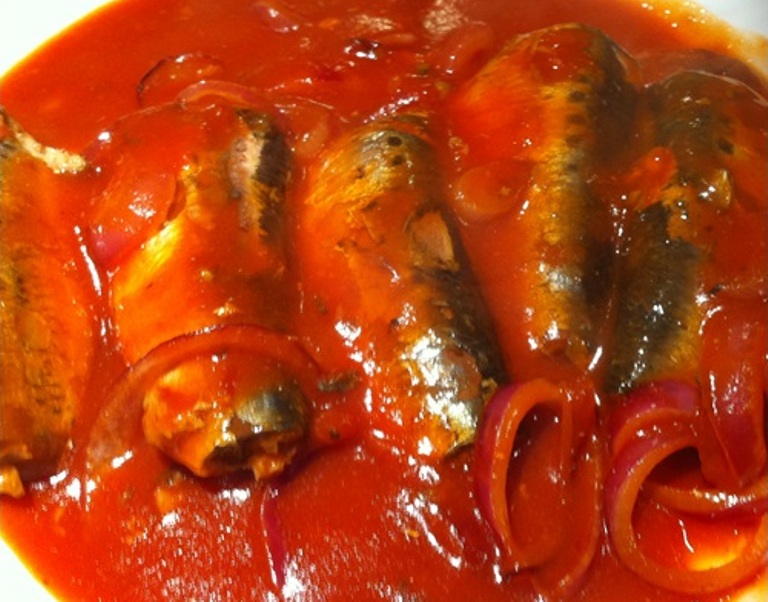 Sardine in Tomato Sauce Quick and Easy Recipe - Sardine Fish Indonesia ...