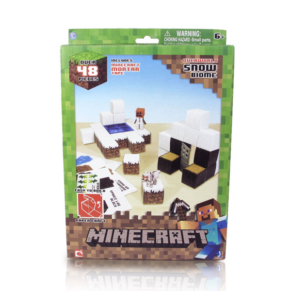  Minecraft Papercraft - Minecart Set, Over 48 Piece