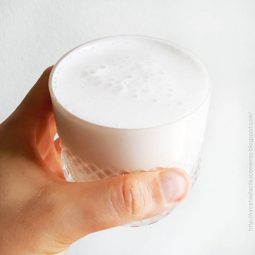 smoothie de horchata