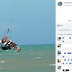 Italiano morre após cair de altura de 30 metros enquanto praticava kitesurf em praia de Porto Seguro