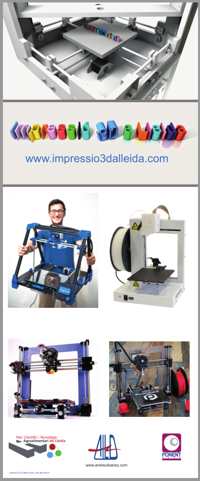 Properament molta impressió 3D a #Lleida #Impressio3DaLleida Impressio3DaLleida.com 