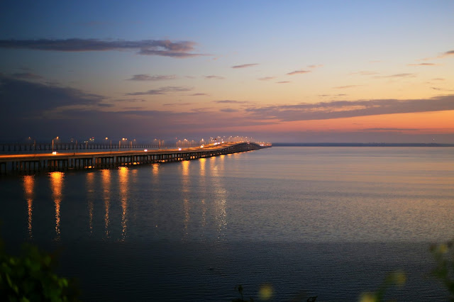 Sunrise_On_Pensacola_Bay sunrise_Pensacola_bay_interstate_bridge