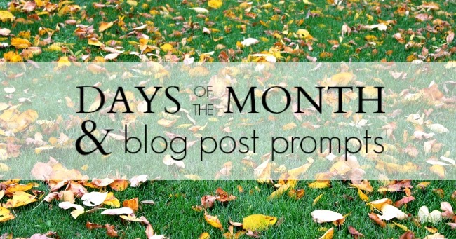 Days of the Month: November | To & Fro