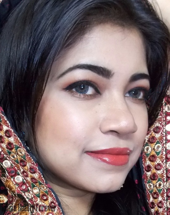 Makeup look for Indian traditional wear