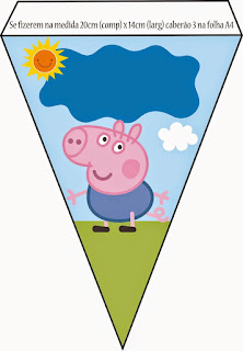 Mini Kit de George Pig para Imprimir Gratis. Mini Kit de George Pig para Imprimir Gratis.