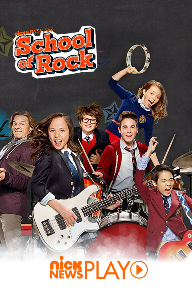 School of Rock Pôster (FOTO: Reprodução/Nick News)