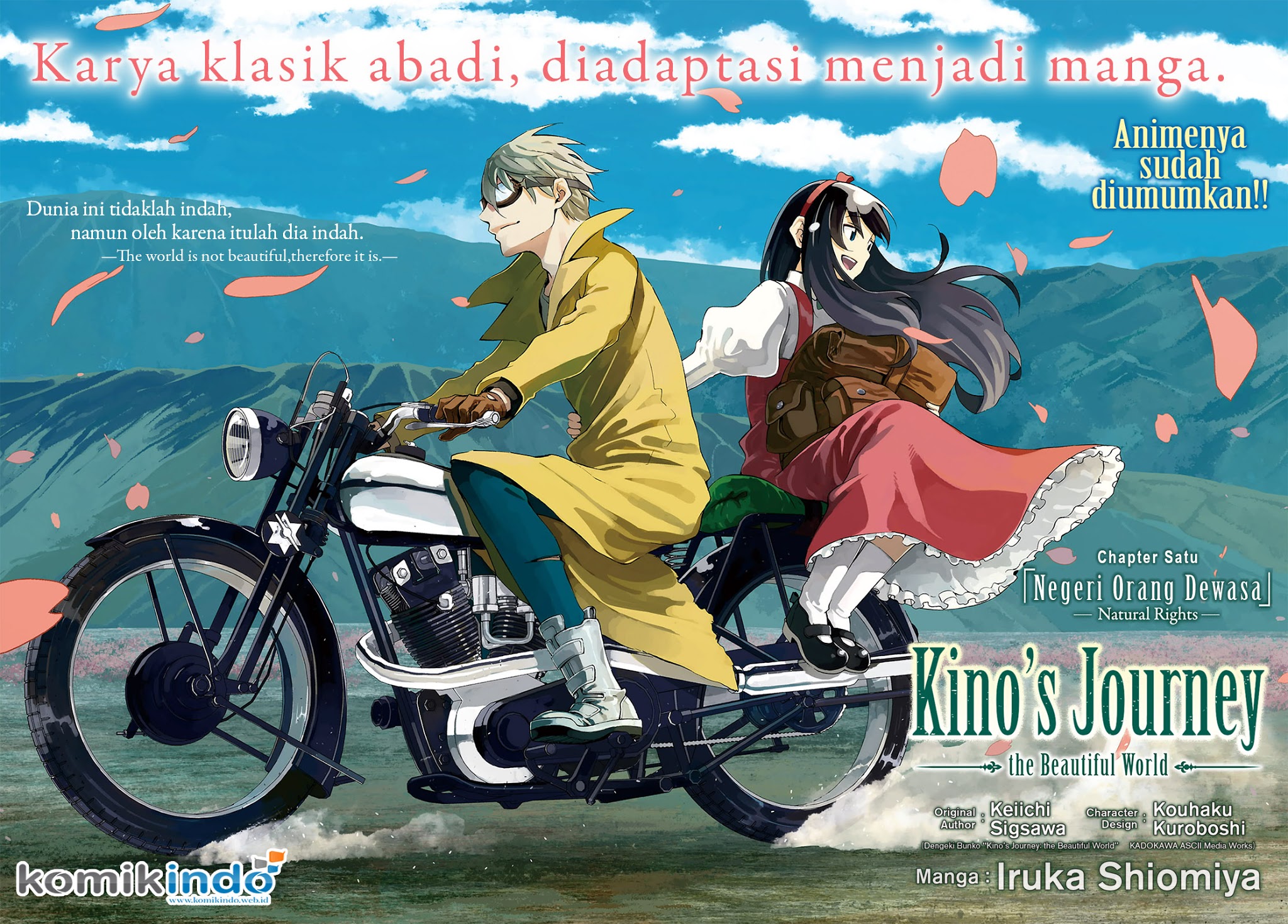 Baca Manga Kino no Tabi -The Beautiful World- (Shiomiya) Bahasa Indonesia