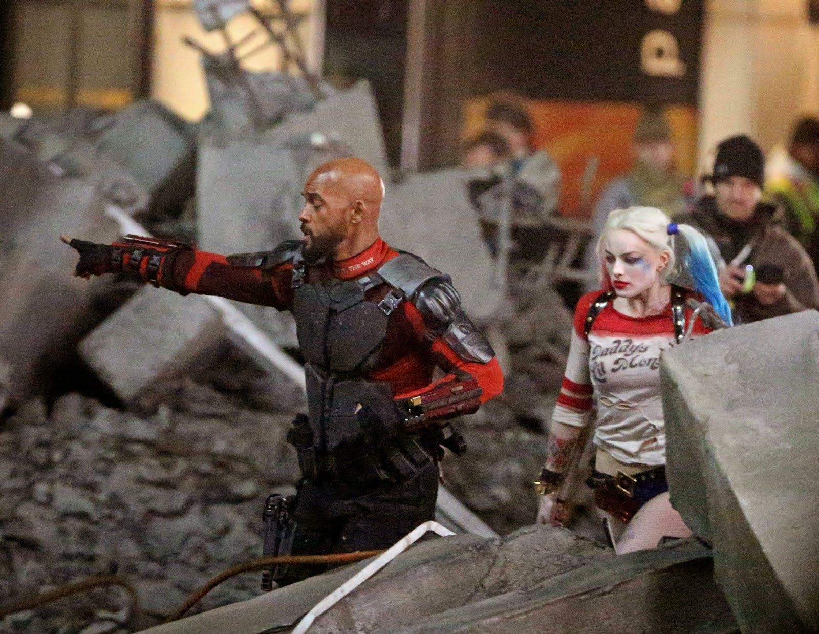 Cuantas Peliculas Hay De Escuadron Suicida LAS CRÓNICAS DE AXA: Nuevas imágenes del rodaje de Suicide Squad