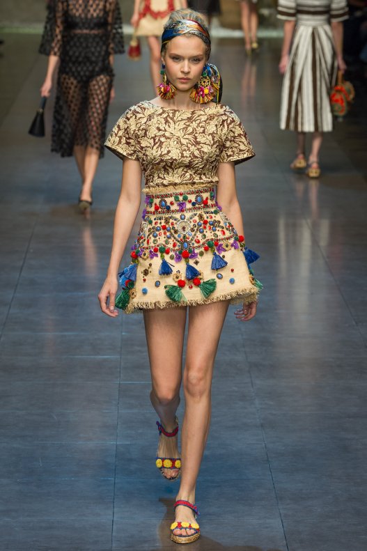 Nyangi Styles: Dolce & Gabbana Spring 2013 Milan Fashion Week