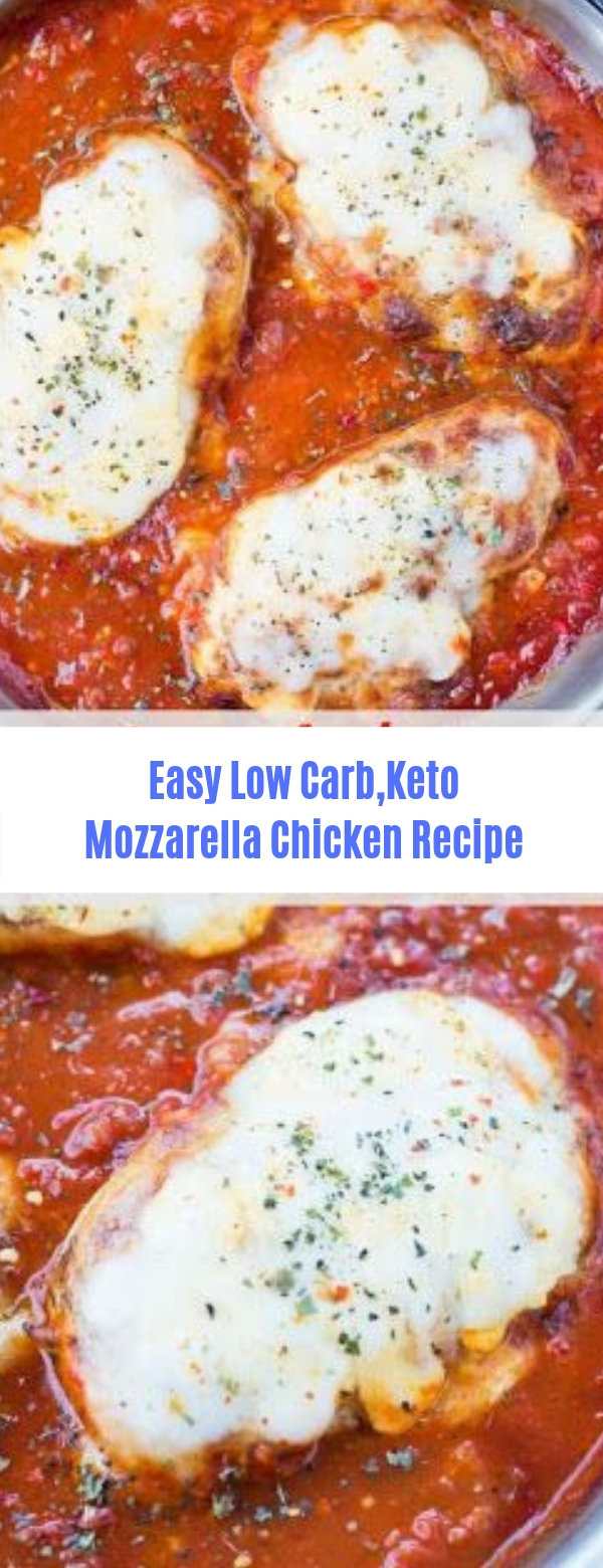Easy Low Carb,Keto Mozzarella Chicken Recipe Viral Recipes