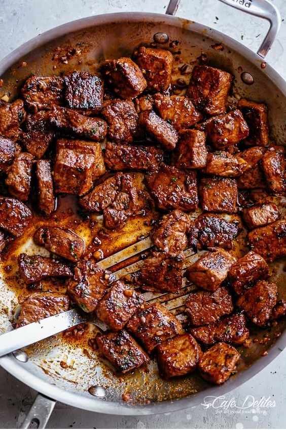 Cajun Butter Steak Bites