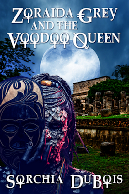 Front cover of Zoraida Grey and the Voodoo Queen (Zoraida Grey Series #2) by Sorchia DuBois Zoraida Grey and the Voodoo Queen (Zoraida Grey Series #2) by Sorchia DuBois, reviewed by Charity Rowell at On My Kindle Book Reviews