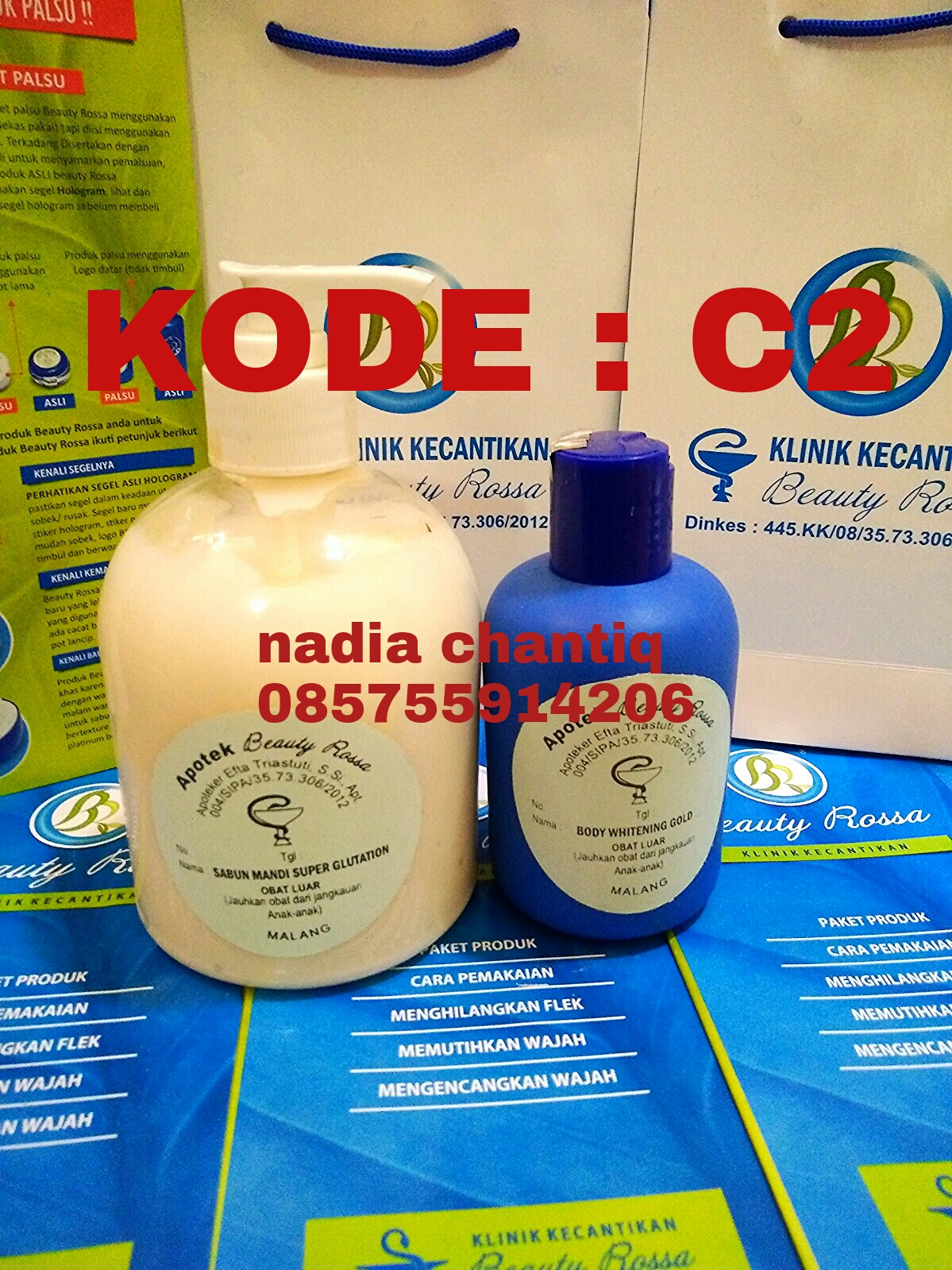 rossa rossa murah theraskin beon skin rossa rossa murah theraskin beon skin