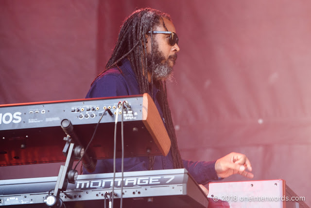 Damian "Jr. Gong" Marley on the Garrison Stage at Field Trip 2018 on June 2, 2018 Photo by John Ordean at One In Ten Words oneintenwords.com toronto indie alternative live music blog concert photography pictures photos