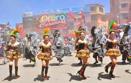 No permitirán que en la ruta del Carnaval de Oruro bailen ritmos foráneos