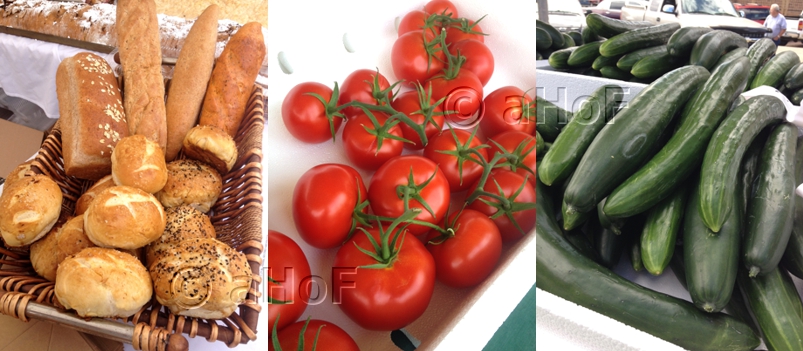 Our Farmers' Market: some of the many things available
