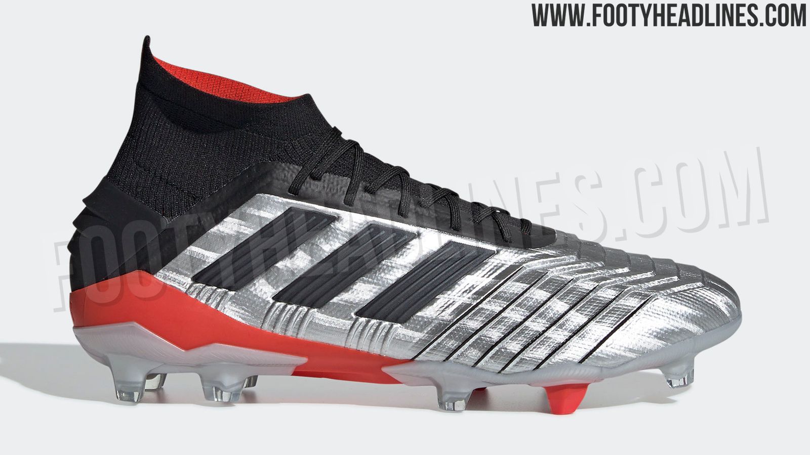 Silver Metallic Adidas Predator 19+ '302 Redirect Pack ...
