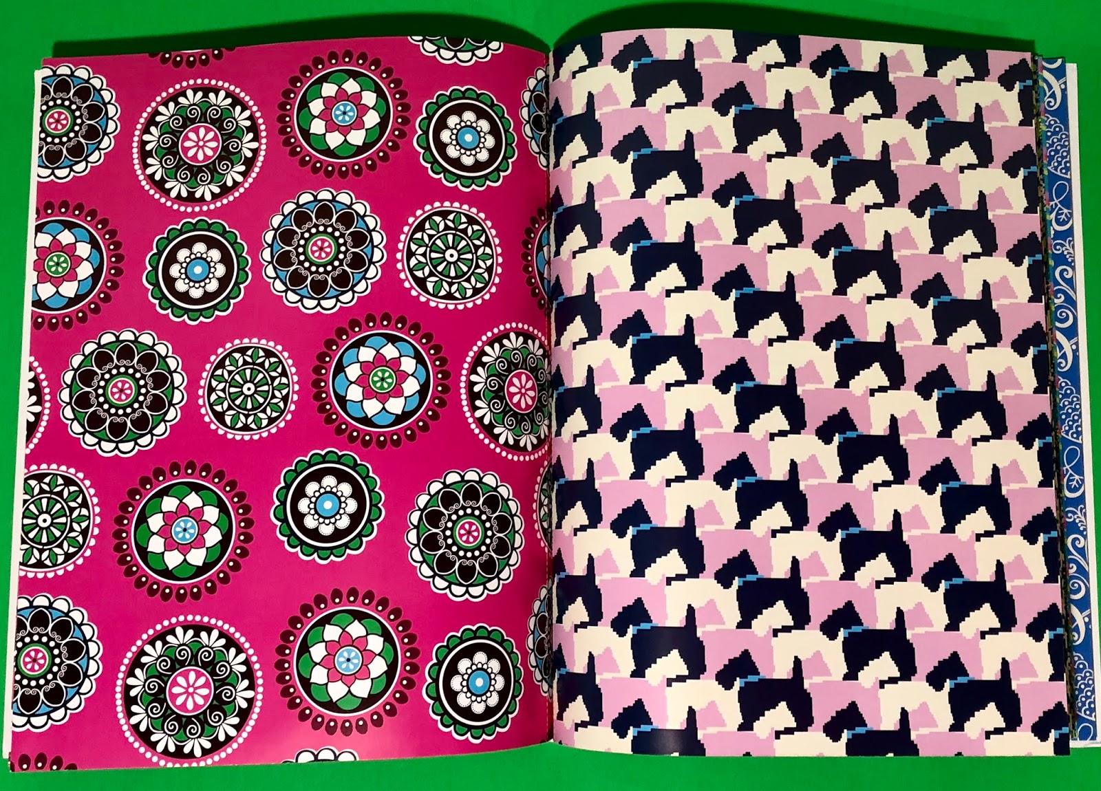 Stacy Talks & Reviews Vera Bradley Gift Wrapping Paper Books