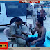 बेख़ौफ़ शराबी गिरफ्त में भी देता रहा पुलिस को चैलेन्ज (देखें वीडियो)