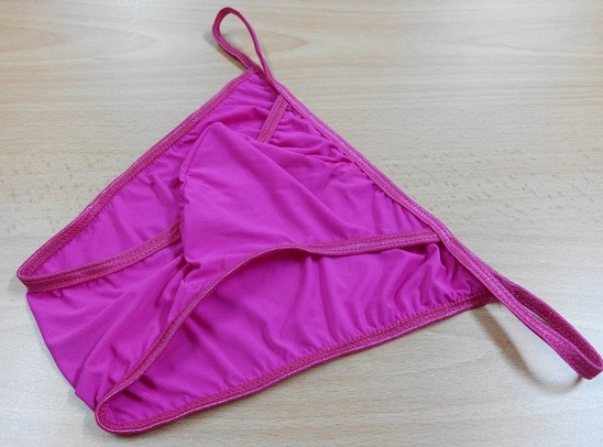 FASHION CARE 2U: UM264-13 Dark Pink Brief Thong Men's Underwear