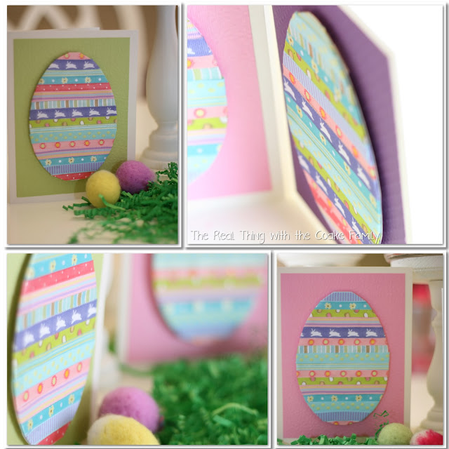 close ups of easter cards