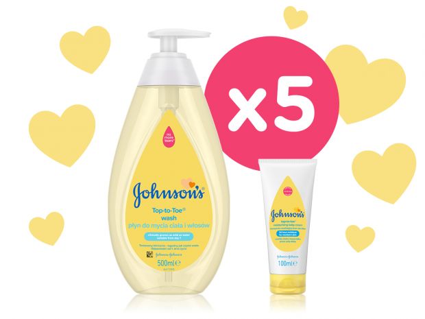 Do wygrania 5 zestawów kosmetyków marki Johnson's z serii Top-to-Toe Konkurs