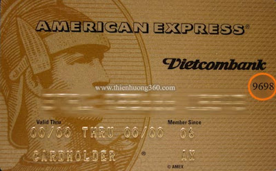 4 số 9698 là CVV/CID của thẻ American Express