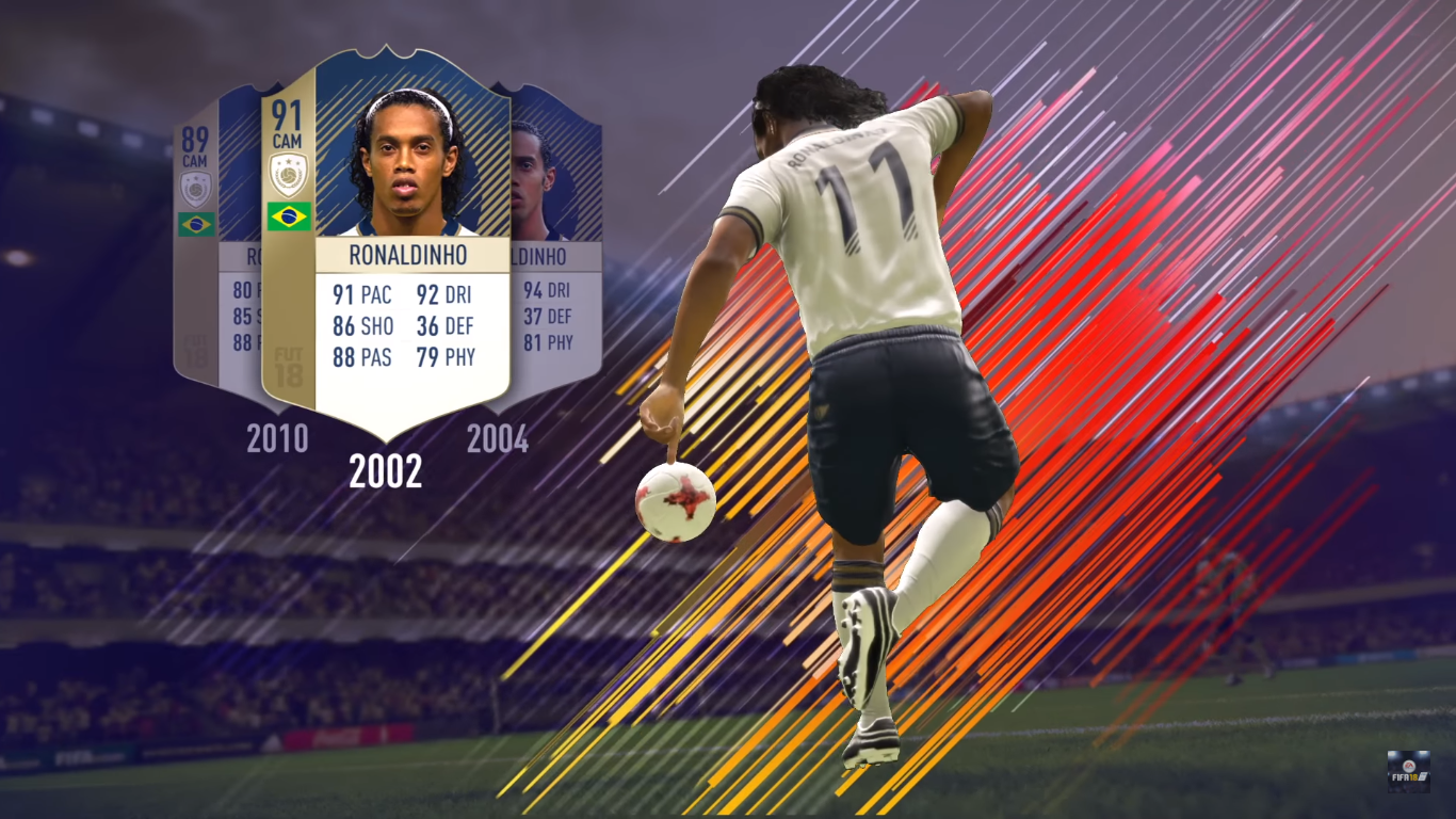 Confira o Trailer do FIFA 18 com ícones do Futebol - Ronaldinho, Maradona, Pelé... Confira o Trailer do FIFA 18 com ícones do Futebol - Ronaldinho, Maradona, Pelé...