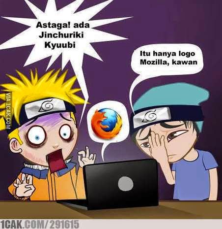 Kumpulan Gambar Lucu Meme Komik Naruto