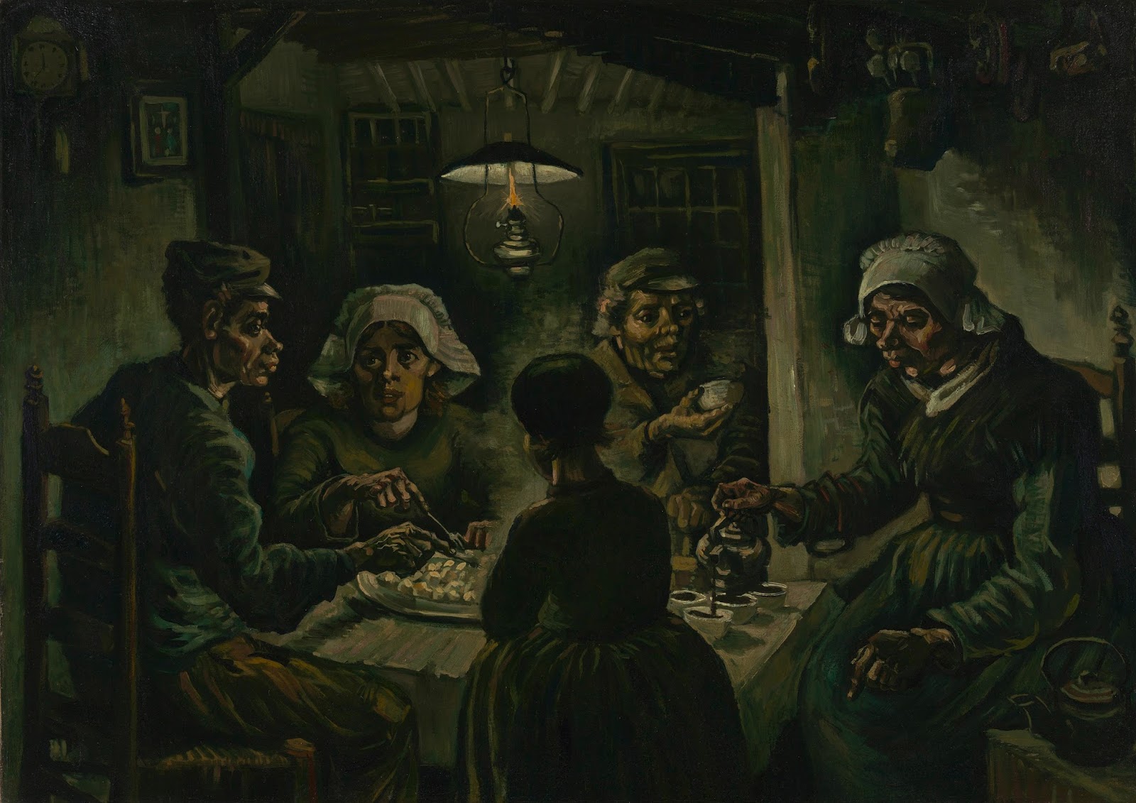 Los comedores de patatas de Vincent Van Gogh | Harte con Hache Los comedores de patatas de Vincent Van Gogh | Harte con Hache
