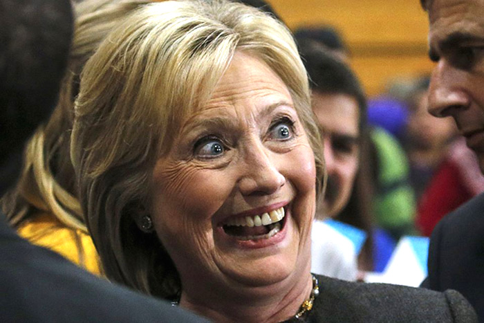 Hillary clinton cock Pretty black nude upskirt videos