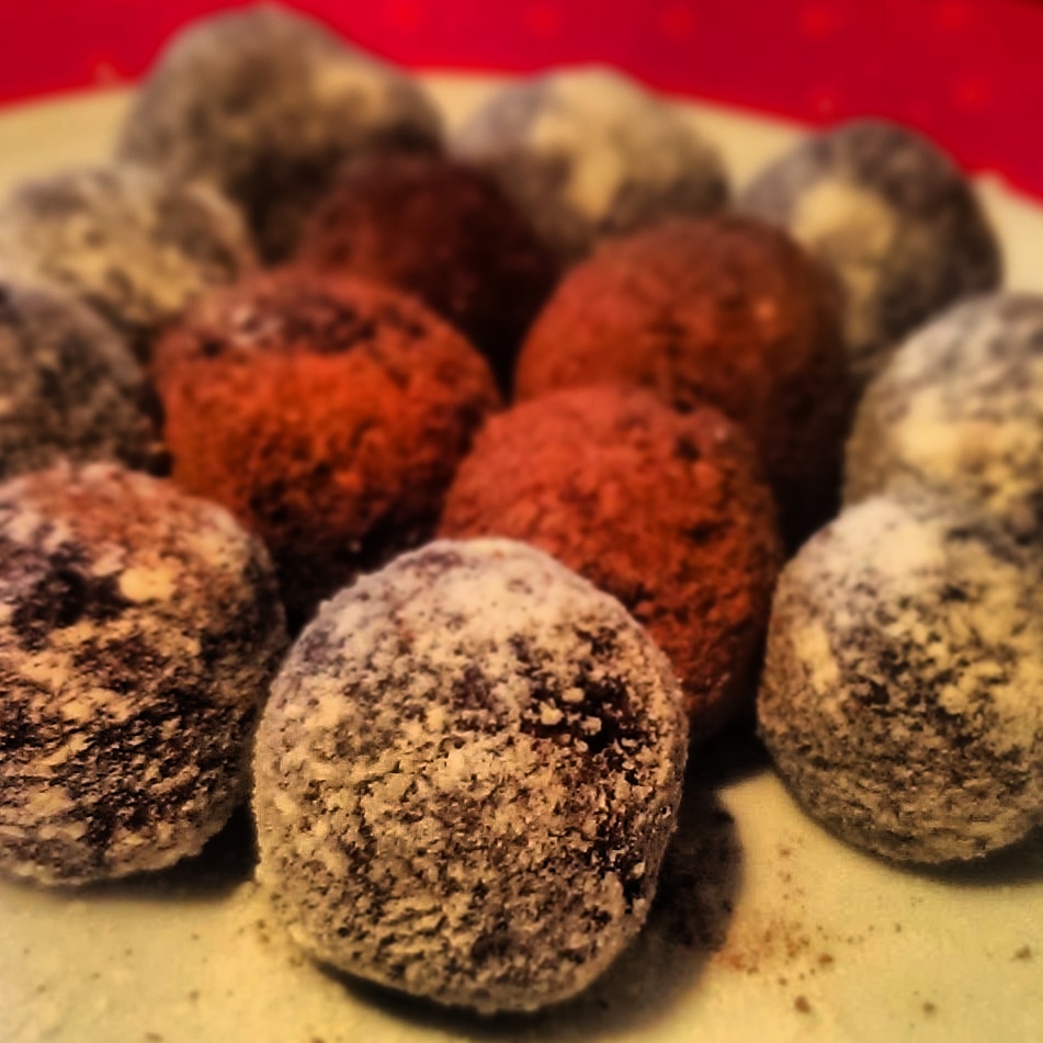 Low Calorie Chocolate Truffles Recipe Sugar Pink Food Healthy