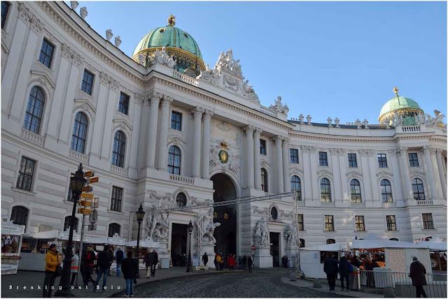 Hofburg palace Vienna Austria