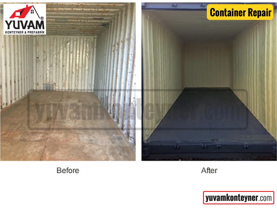 Container Repair And Maintenance - Yuvam Container, Prefabricated